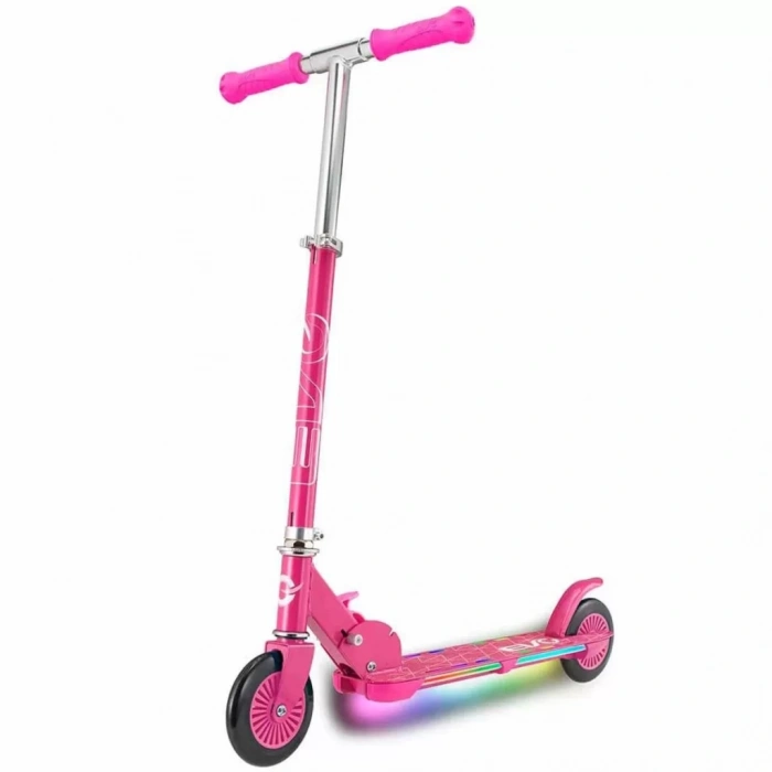Üreticiniz 2 Tekerlekli Flash Işıklı Pembe Scooter