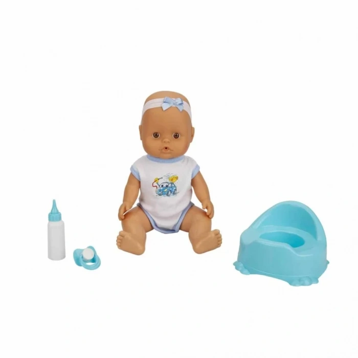 Üreticiniz 2030121 Boubou Altını Islatan Ve Konuşan Bebek Seti 30 Cm