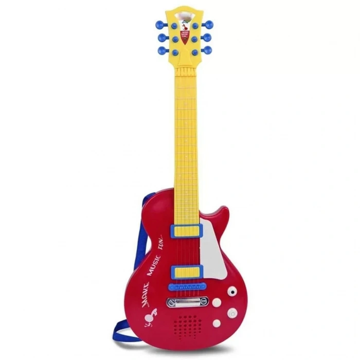 Üreticiniz 2045831 Gitar Elektronik Tuşlu Telli Askılı Krmz