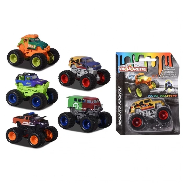 Üreticiniz 212057257 Monster Rockerz Color Changers 5-asst