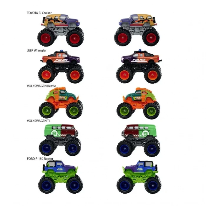 Üreticiniz 212057257 Monster Rockerz Color Changers 5-asst