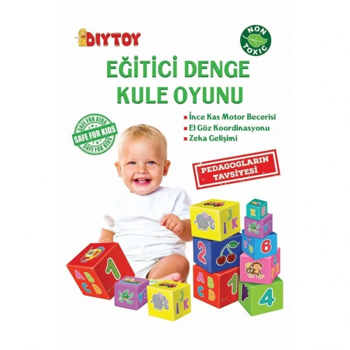 Üreticiniz 2137 Eğitici Denge Kule Oyunu