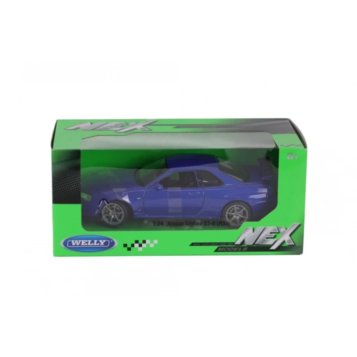 Üreticiniz 24108 Nessiworld 1 24 Model Araç Gt-r R34