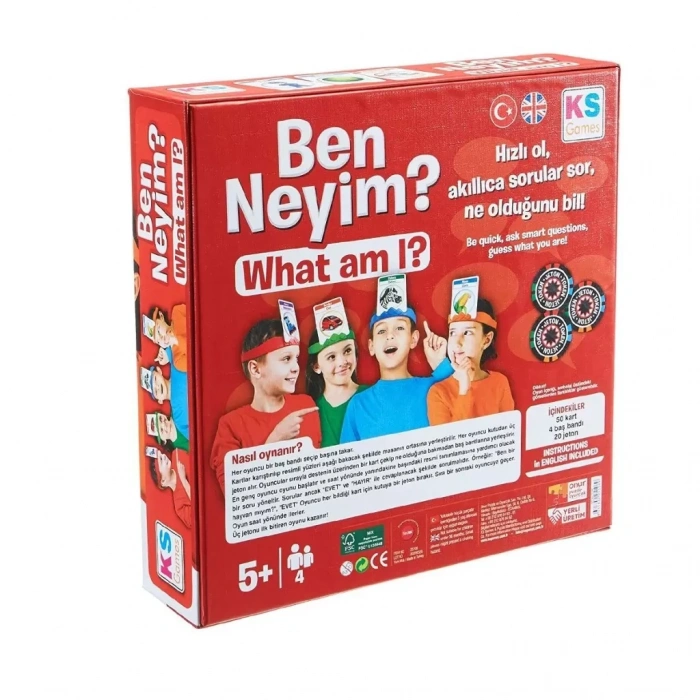 Üreticiniz 25106 Ks, Ben Neyim? - What I Am? / +5 Yaş