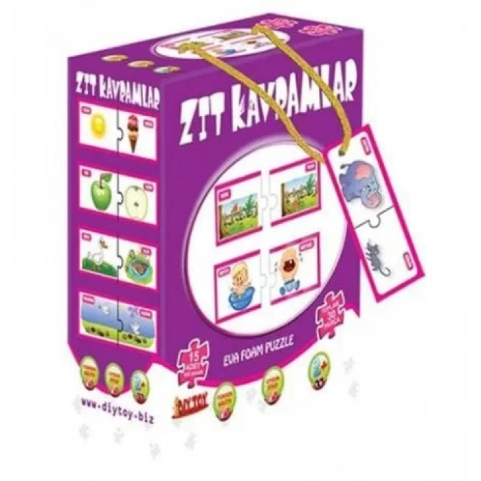 Üreticiniz 2945 Zıt Kavramlar Kutulu 2 Li