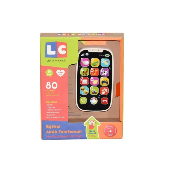 Üreticiniz 30900 Lets Be Child - Eğitici Akıllı Telefonum +18 Ay