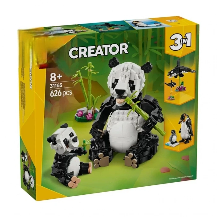 Üreticiniz 31165 Panda Ailesi 626 Parça +8 Yaş