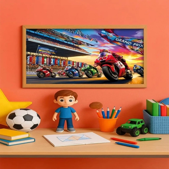 Üreticiniz 31753 Motor Racing 50 Parça Puzzle