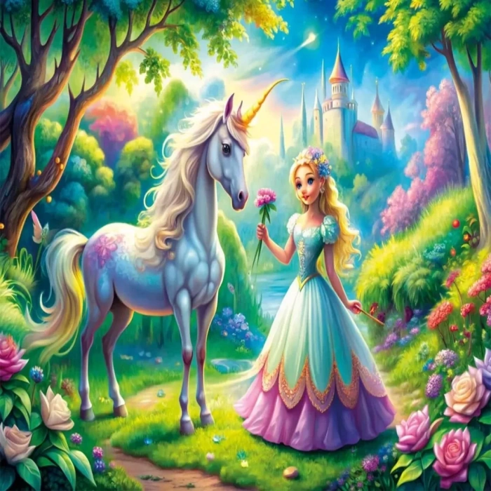Üreticiniz 31755 Prınces Unıcorn 50 Parça Puzzle