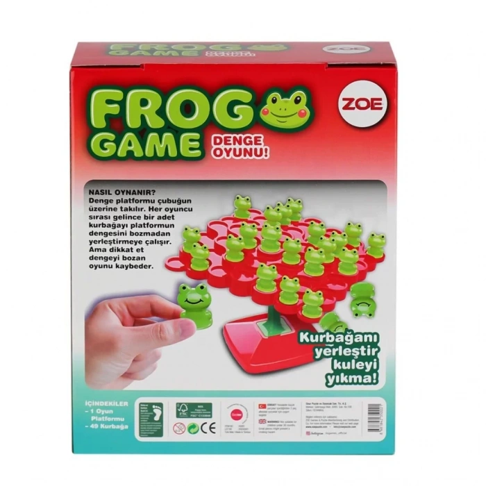 Üreticiniz 35002 Zoe Frog Denge Oyunu -ks Game