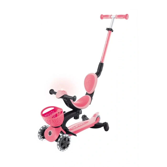 Üreticiniz 360 Scooter (ışıklı) Koyu Pastel Pembe