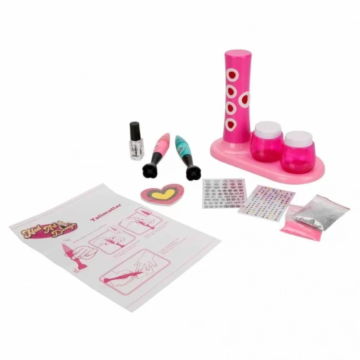 Üreticiniz 3847 Pretty Pinky 2in1 Tırnak Tasarım Seti -