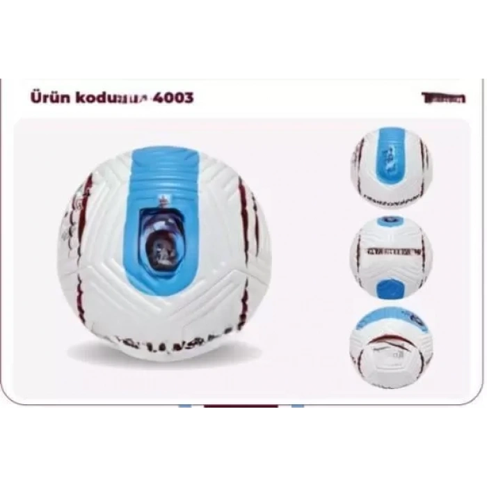 Üreticiniz 4003bordo Mavi Futbol Topu