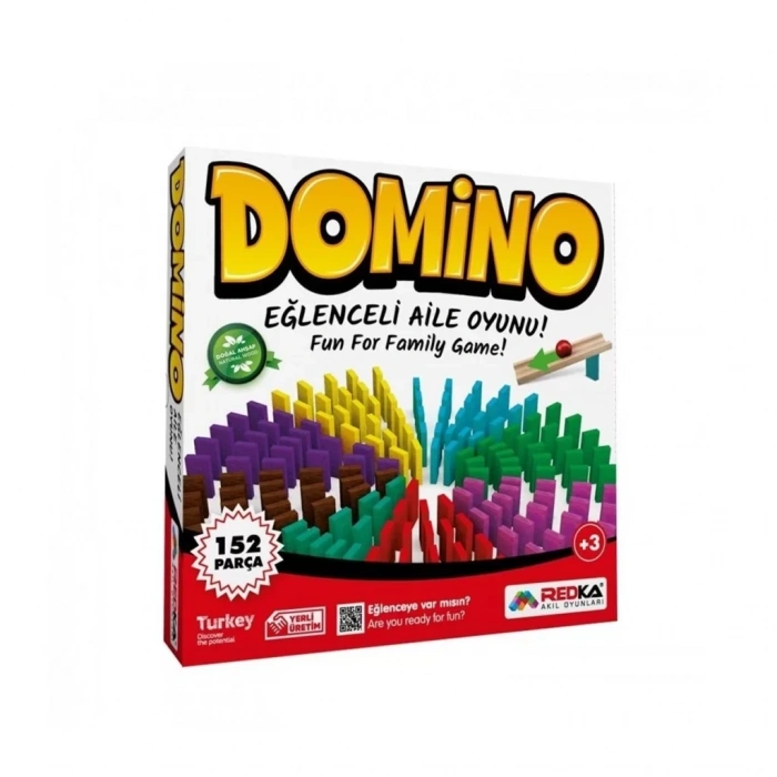 Üreticiniz 4456 Renkli Ahşap Domino