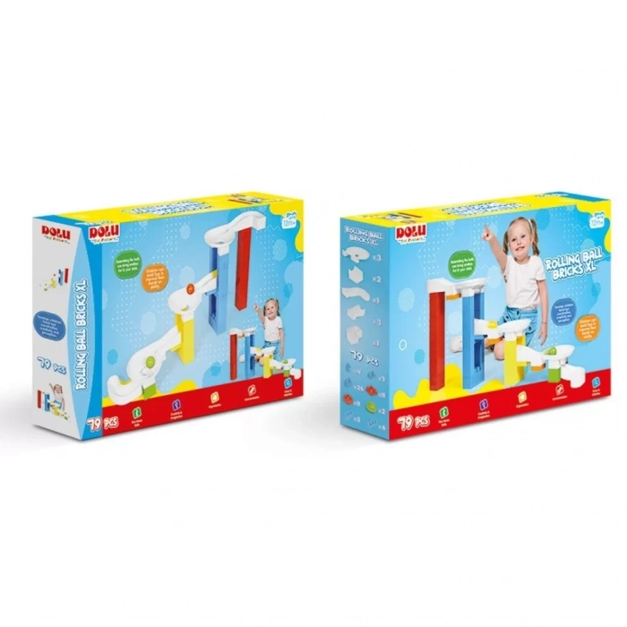 Üreticiniz 5164 Eğitici Top Yuvarlama Blokları Xl -dolu Oyuncak