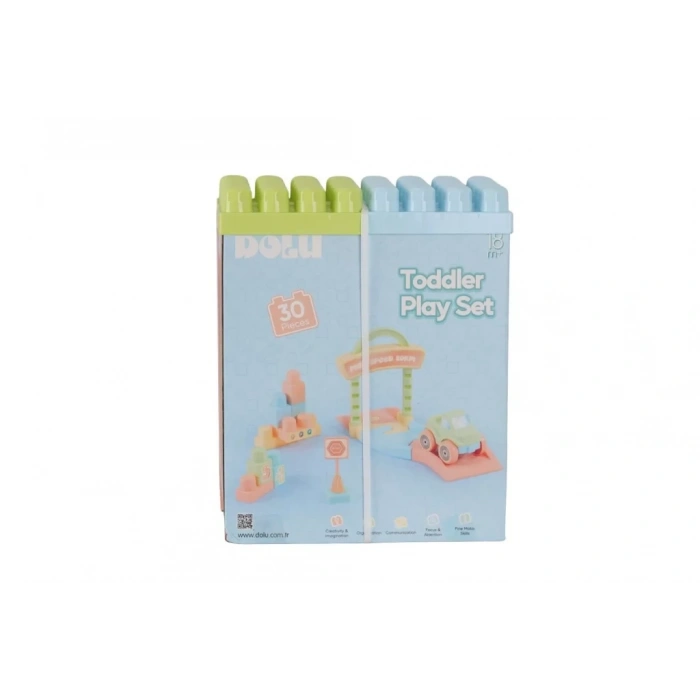 Üreticiniz 5218 Oyuncak Yol Ve Blok Set 30 Pcs