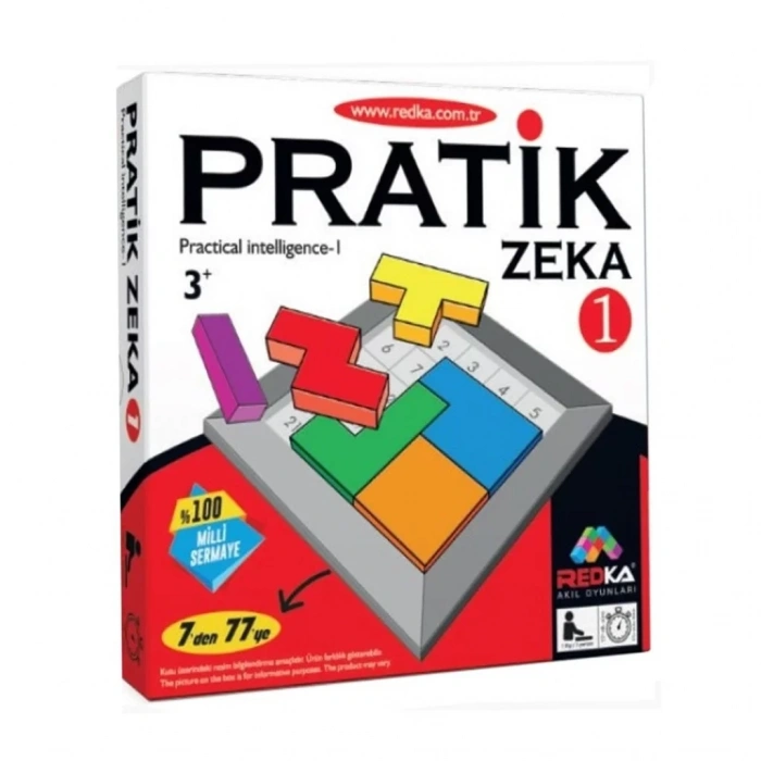 Üreticiniz 5313  Pratik Zeka 1 Kutu Oyunu