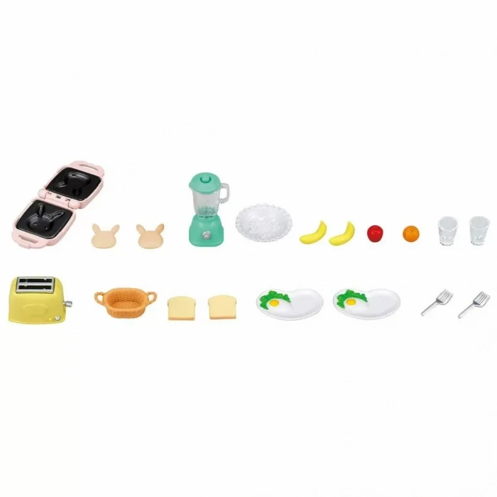 Üreticiniz 5444 Sylvanian Families Kahvaltı Seti +3 Yaş Figür Dahil Değil
