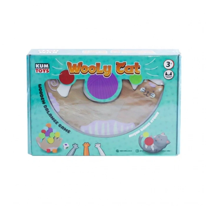 Üreticiniz 5672 Wooly Cat Kedi Oyunu -kumtoys