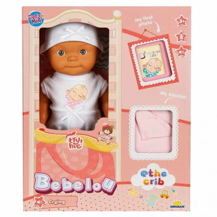 Üreticiniz 5683 Sesli Hoş Geldin Bebeği 30 Cm -nessiworld