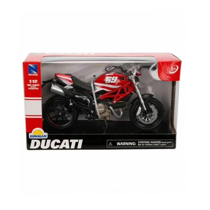 Üreticiniz 57523 Sun-nry- 1 12 Mtr Ducatı Manster 796 N 69 Krmz