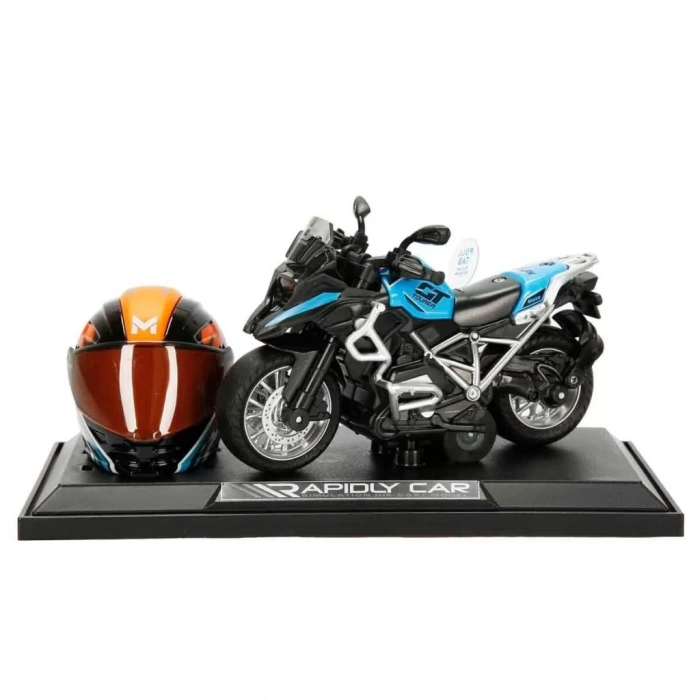 Üreticiniz 5834 Motosiklet 1 14 Kasklı Figür Pb 3r Ses Işık