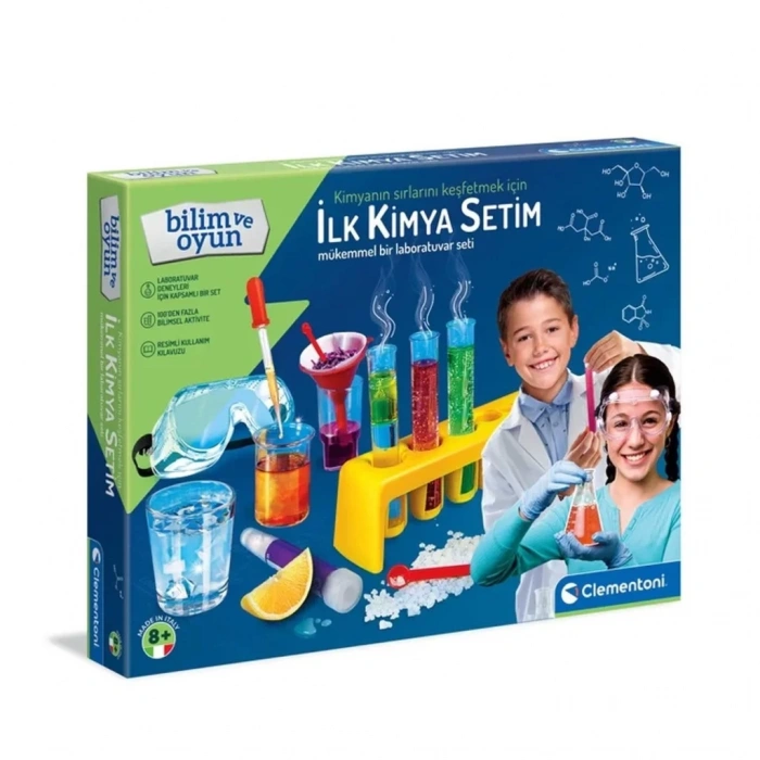 Üreticiniz 64228 İlk Kimya Setim - Bilim Ve Oyun +8 Yaş