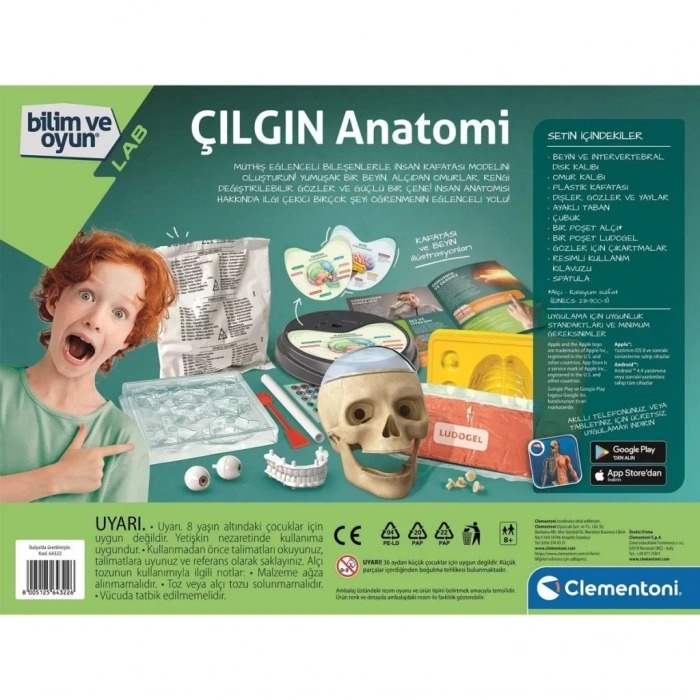 Üreticiniz 64322 Bilim Ve Oyun - Çılgın Anatomi +7 Yaş
