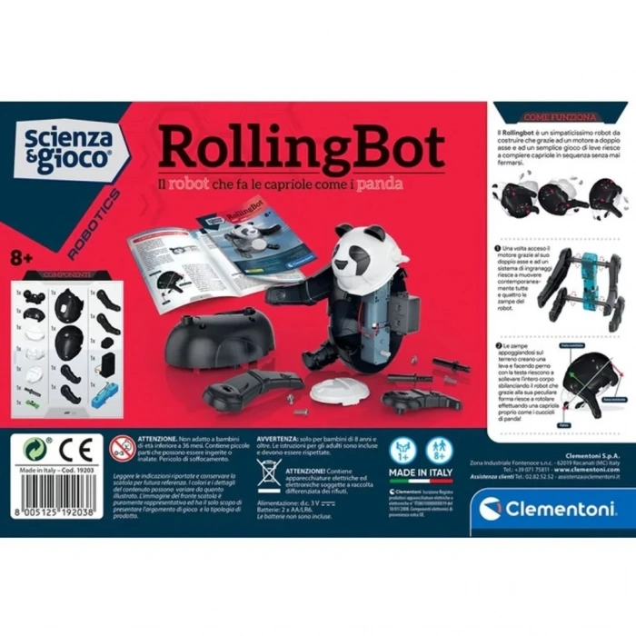 Üreticiniz 64468 Robotik Laboratuvarı - Rollingbot +8 Yaş