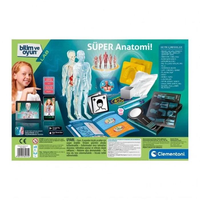 Üreticiniz 64474 Bilim Ve Oyun - Süper Anatomi +8 Yaş