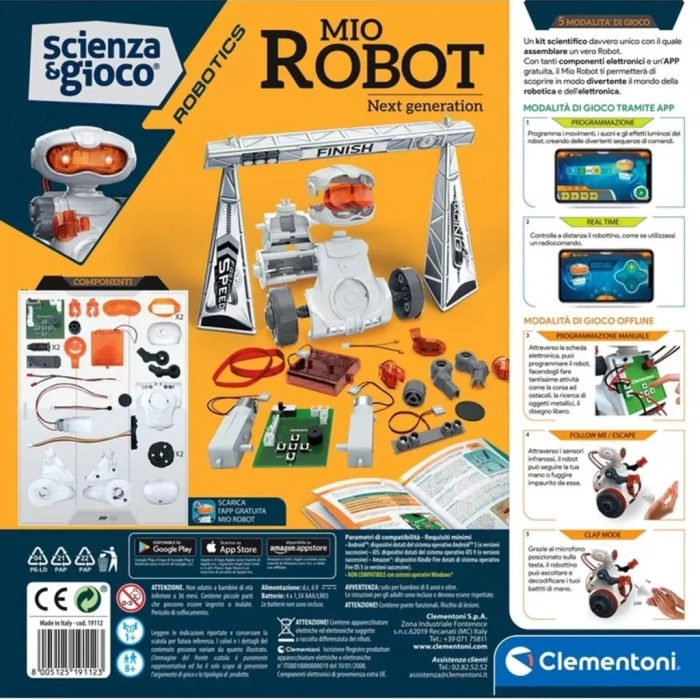 Üreticiniz 64957 Robotik Laboratuvarı - Mio Robot (yeni Nesil) +8 Yaş