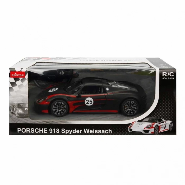Üreticiniz 70710 1:14 Uzaktan Kumandalı Porsche 918 Spyder Weissach Işıklı Araba 32 Cm