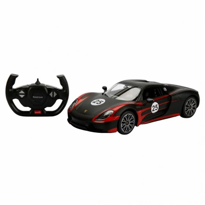 Üreticiniz 70710 1:14 Uzaktan Kumandalı Porsche 918 Spyder Weissach Işıklı Araba 32 Cm