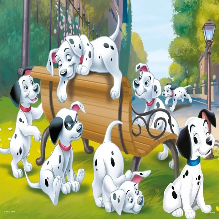 Üreticiniz 709 101 Dalmatian Puzzle 50