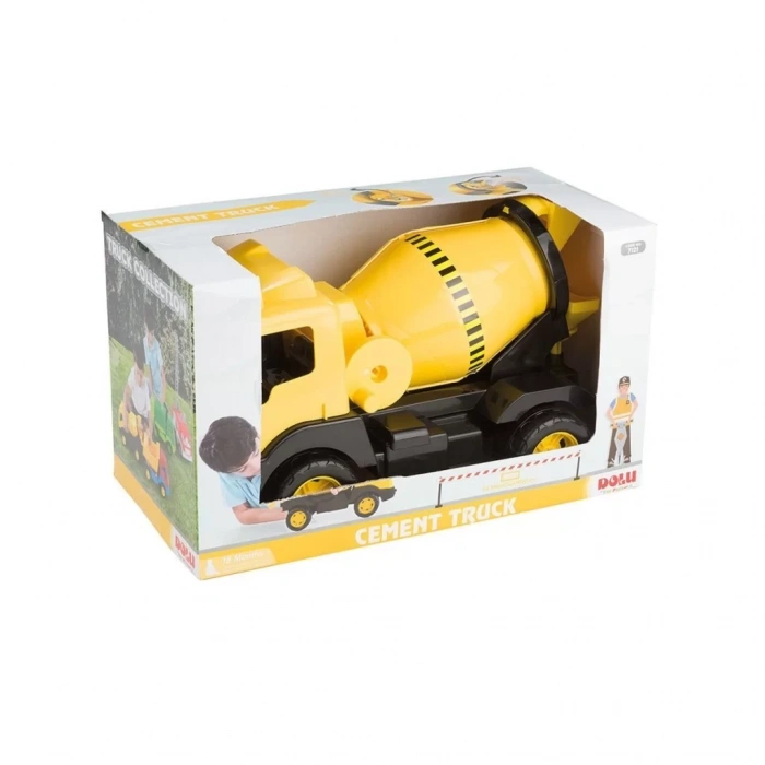 Üreticiniz 7121 Oyuncak -cımento Kamyonu Pencelı Kutuda 42 Cm