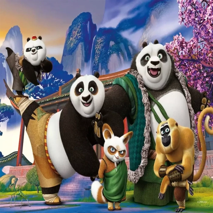 Üreticiniz 714 Kung Fu Panda Puzzle 100 Prç