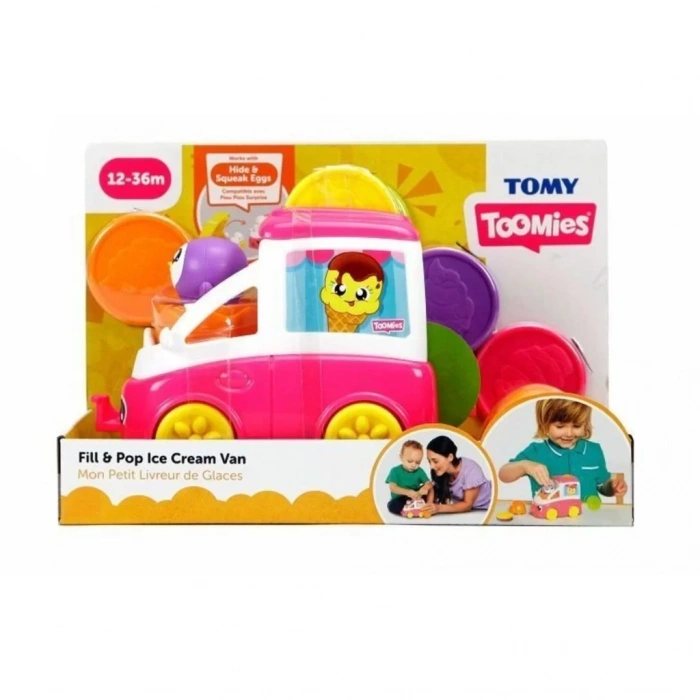 Üreticiniz 73095 Tomy - Yumurta Kamyonu (2 Asorti) 12-36 Ay