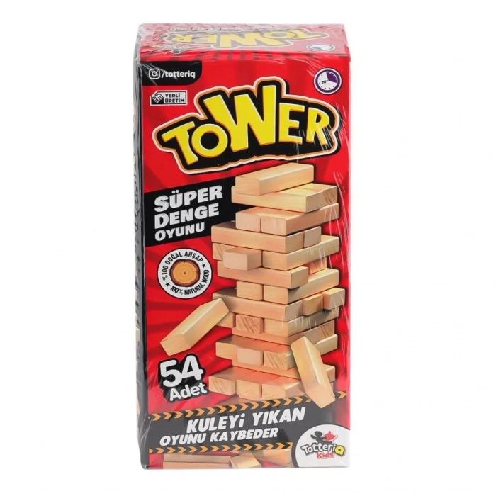 Üreticiniz 7314 Tower Denge Oyunu 54 Parça