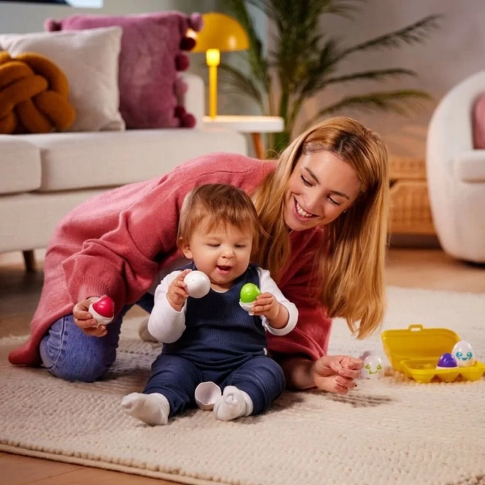 Üreticiniz 73560 Saklambaçlı Renkli Yumurtalar +6 Ay