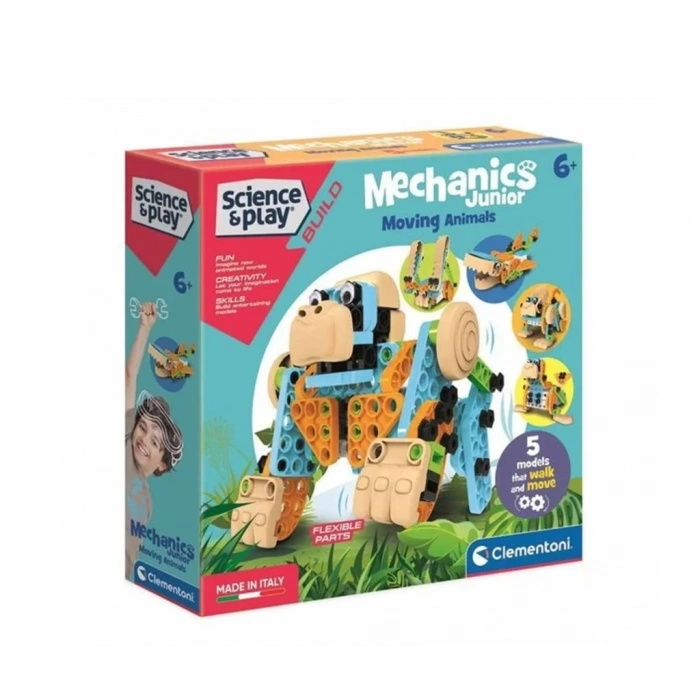 Üreticiniz 75060tr Mechanics Junior Hareketli Hayvanlar- Mekanik Lab. /bilimveoyun +8 Yaş
