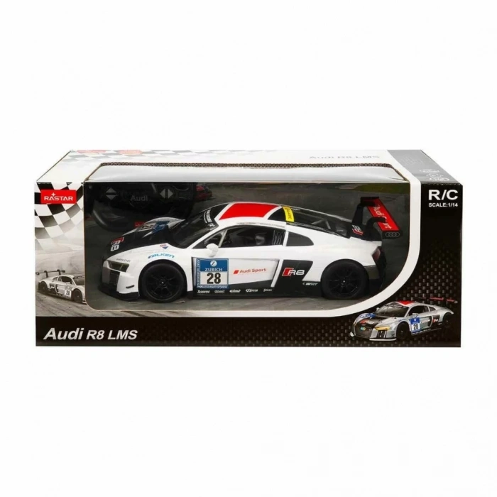 Üreticiniz 75300 1:14 Audi R8 Lms Uzaktan Kumandalı Işıklı Araba -nessiworldman
