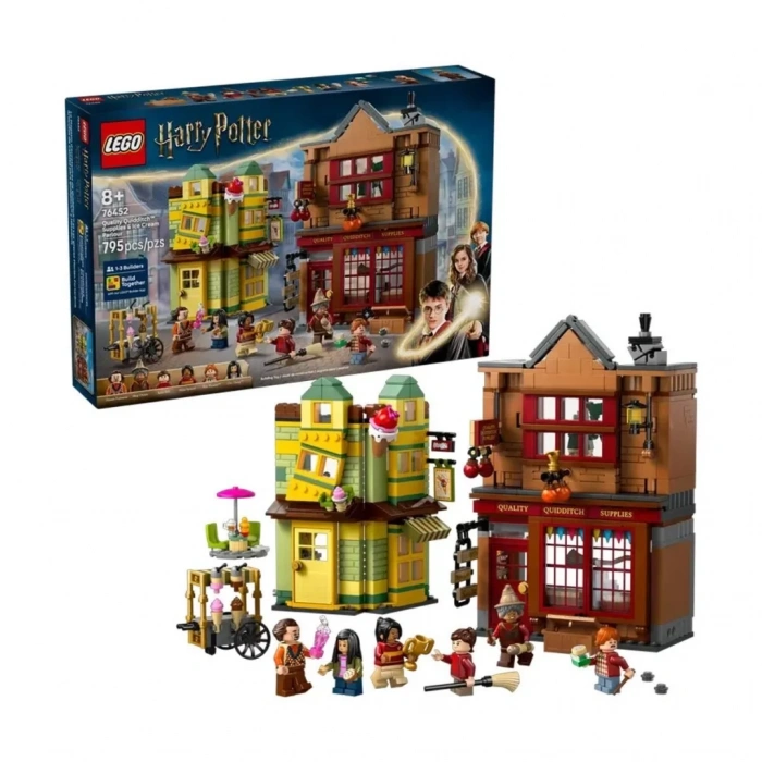Üreticiniz 76452  Pttr-Quidditch Malzemeleri Ve Dondurma Salonu 795 Parça +8yaş