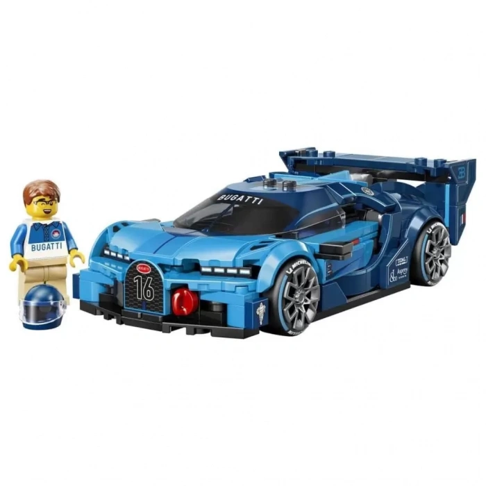 Üreticiniz 77253 Speed Champions Bugatti Vision Gran Turismo 284 Parça +9 Yaş