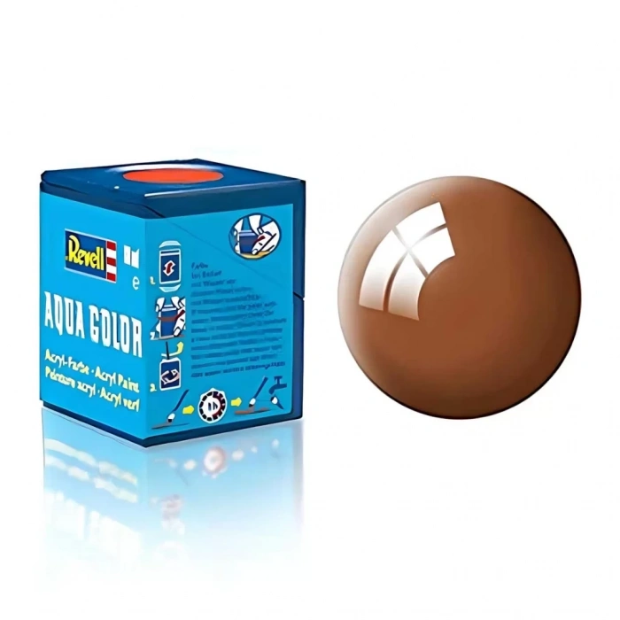 Üreticiniz 80 -aqua Color Mud Brown - Gloss Boya- 18 Ml