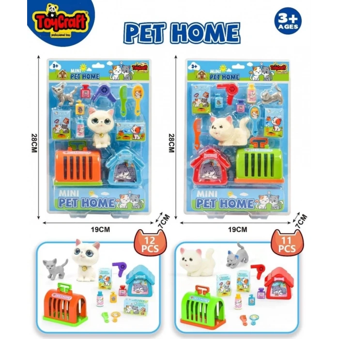 Üreticiniz 832-214 Toycraft Pet Oyun Seti *64 -tyc