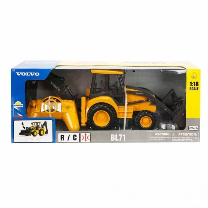 Üreticiniz 87913 1:18 Uzaktan Kumandalı Volvo Kepçe -nessiworldman