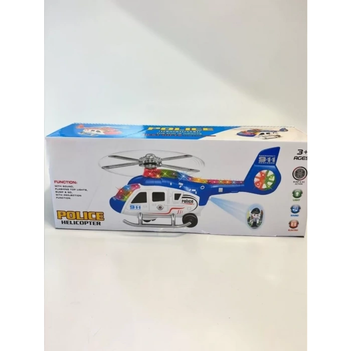 Üreticiniz 8814 Sesli Işıklı Çarp Dön Helikopter-krs