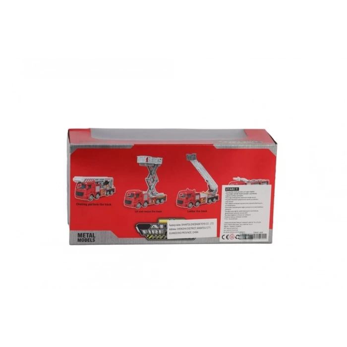 Üreticiniz 8828 1 55 Metal Kutulu İtfaiye Aracı