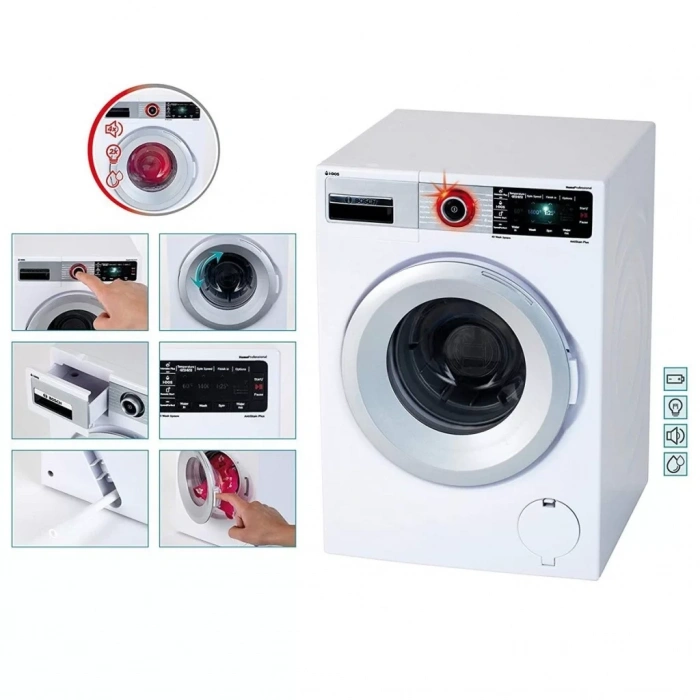 Üreticiniz 9213 Bosch Oyuncak Sesli Işıklı Çamaşır Makinesi