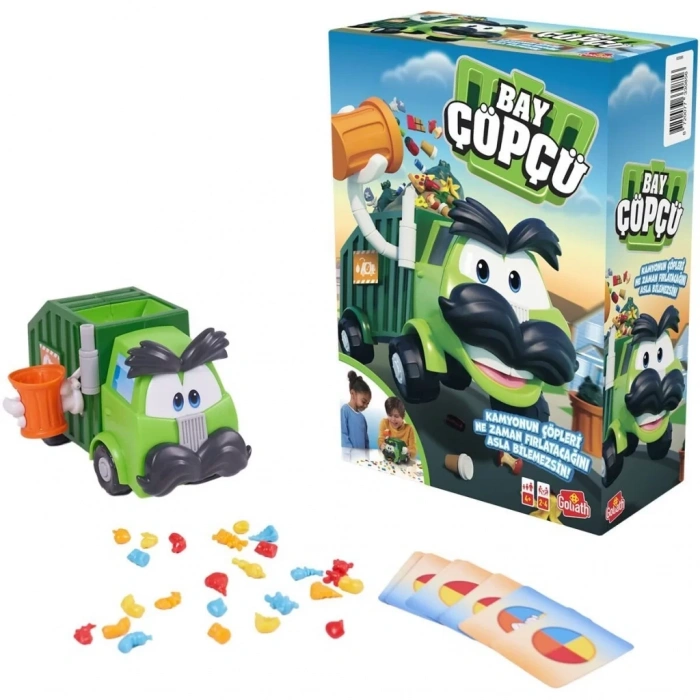 Üreticiniz 933085 Bay Çöpçü +4 Yaş